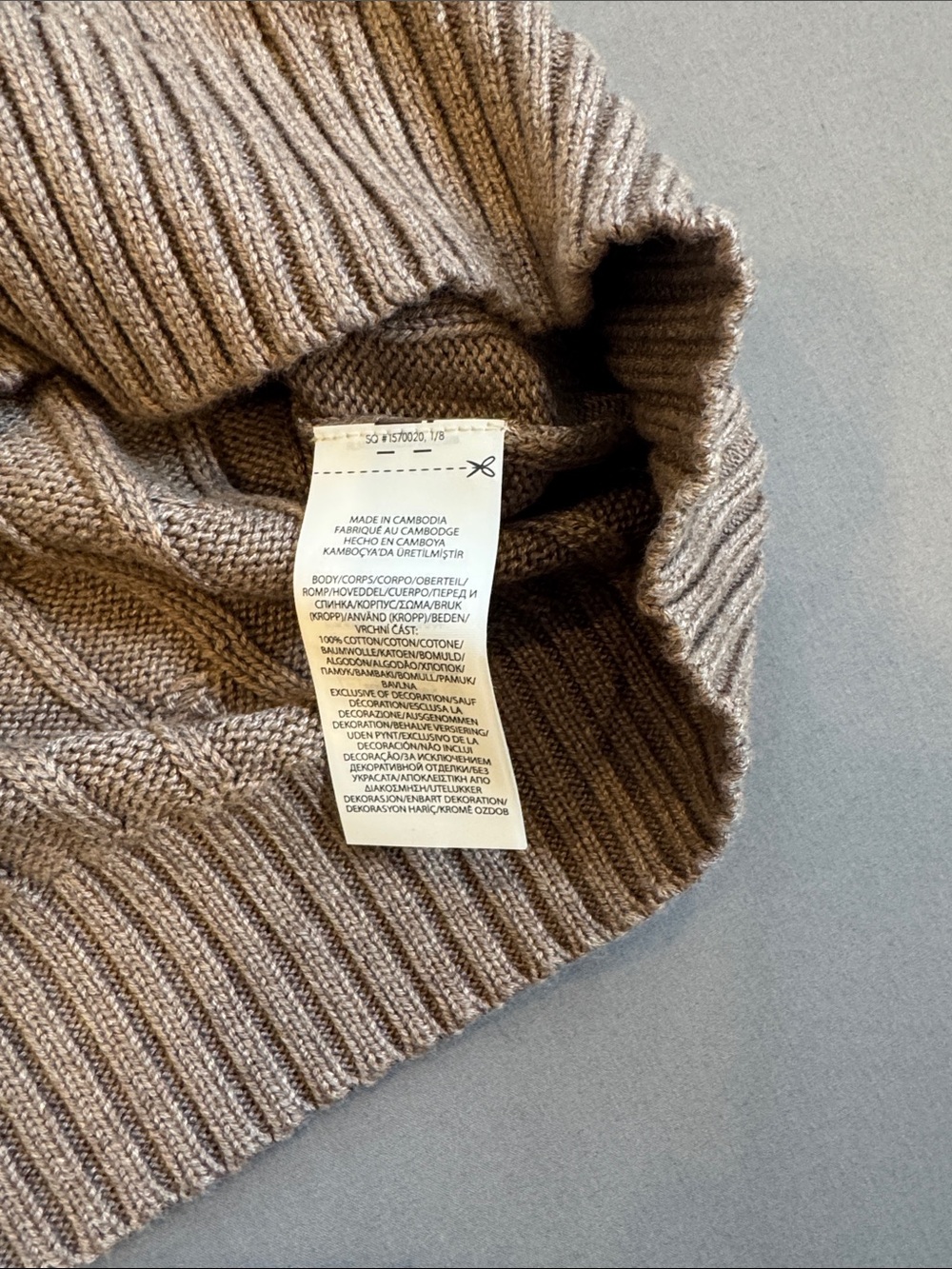 Ralph Lauren Brown Cable Knit Short Sleeve Sweater Tee - Picture 4 of 5
